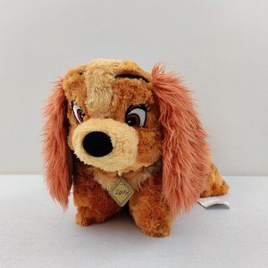 Disney Parks Dream Friends Lady and the Tramp Dog 20" Pillow Plush Doll 2013